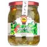 ترشی فلفل هالوپینو بهروز560گ(220ف)6ع***