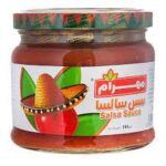 سس مهرام340گ شیشه ای دیپ سالسا(130ف)6ع