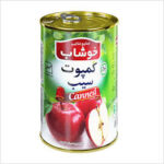 کمپوت سیب خوشاب قوطی(119ف)24ع***