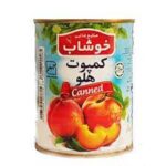 کمپوت هلوخوشاب قوطی24ع (129ف)***