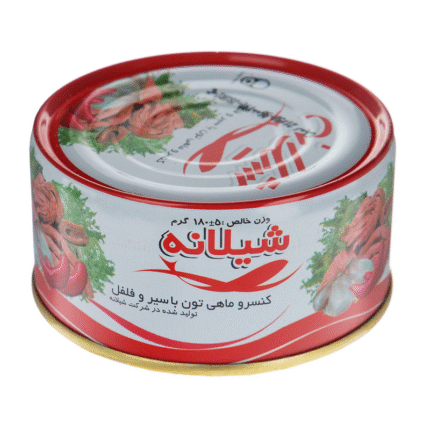 تن ماهی شیلانه سیروفلفل(314ف)24ع