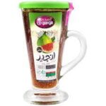مرباموسوی انجیر(طرح لیوان دسته دار)245گ(165ف)12ع