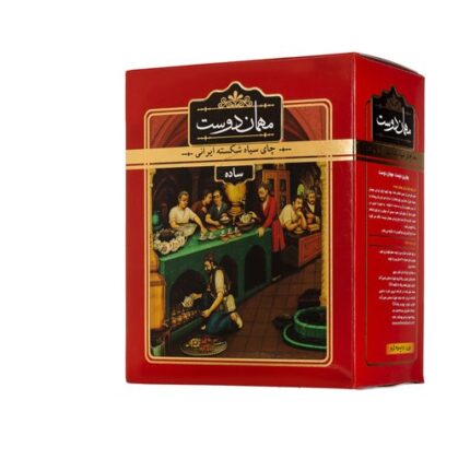 چای ایرانی450گ مهماندوست دوغزال ساده قرمز(575ف)12ع