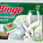 قرص ظرفشویی بینگو480گ(260ف)24تا12ع**
