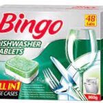 قرص ظرفشویی بینگو 1کیلویی(469ف) 48تا6ع**