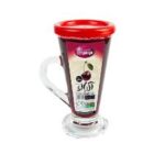 مرباموسوی آلبالو(طرح لیوان دسته دار)245گ(280ف)12ع