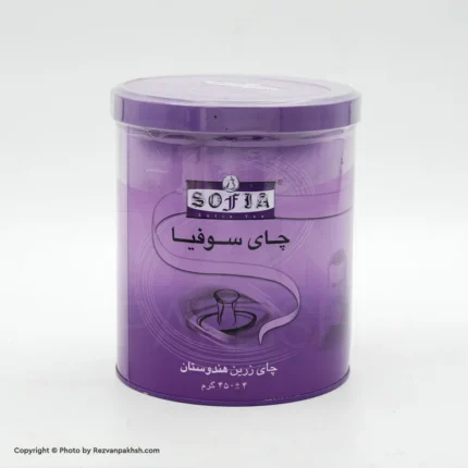 چای500گ سوفیافلزی(استوانه صورتی)زرین هندوستان(899ف)12ع**