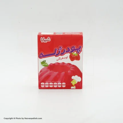 پودرژله شیبابا توت فرنگی(85ف)12ع**