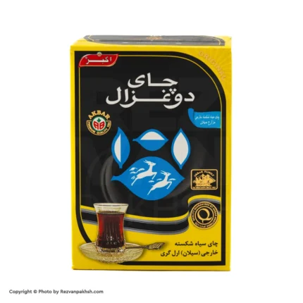 چای250گ دوغزال عطری مشکی متوسط(689ف)24ع