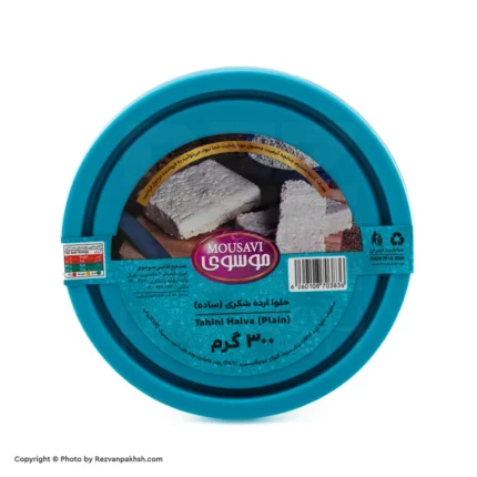 حلوا موسوی ساده ویترا(کاسه ای)شیشه300گ12ع(199ف)**