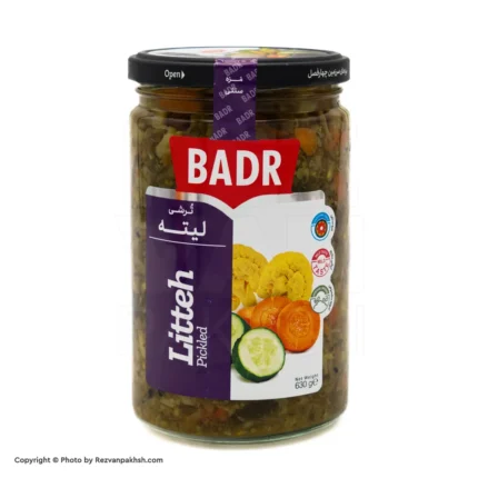 ترشی لیته بدر630گ(115ف)12ع**