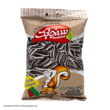 سنجابک تخمه(باپوست)کلاسیک(113)35گ16ع(54ف)