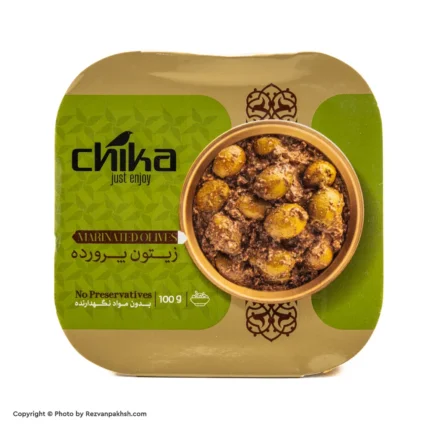 کنسروزیتون پرورده چیکا100گ (88ف)6ع