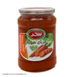 مرباسحر هویج خانواده شیشه(800گ)(298ف)6ع