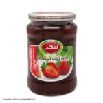 مرباسحر توت فرنگی خانواده شیشه(800گ)(498ف)6ع