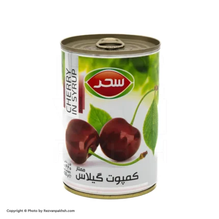 کمپوت گیلاس سحر قوطی(325ف)12ع