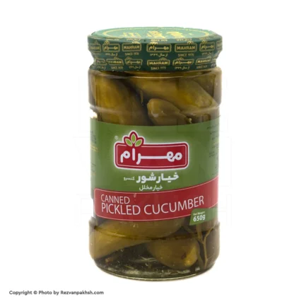 خیارشورمهرام معمولی650گ (110ف)12ع**