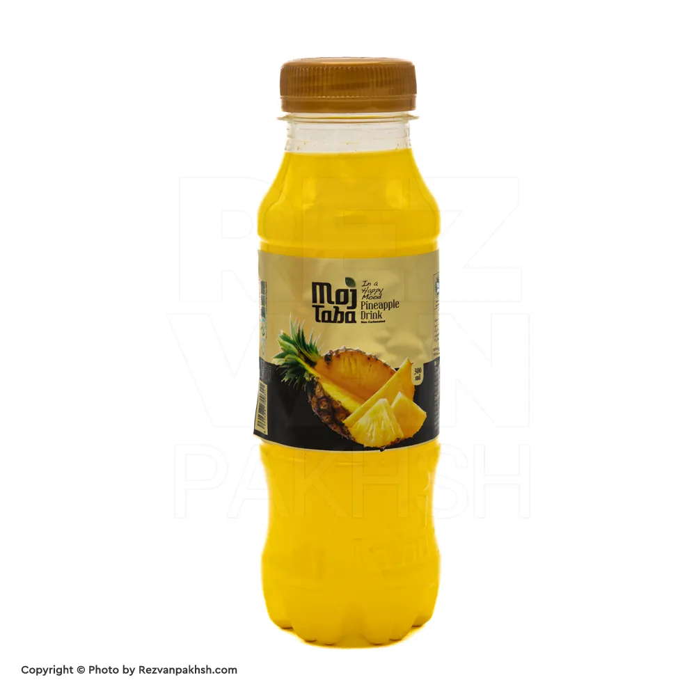 23142 آبمیوه مجتبی پت300گ آناناس (75ف)24ع** - تصویر 1