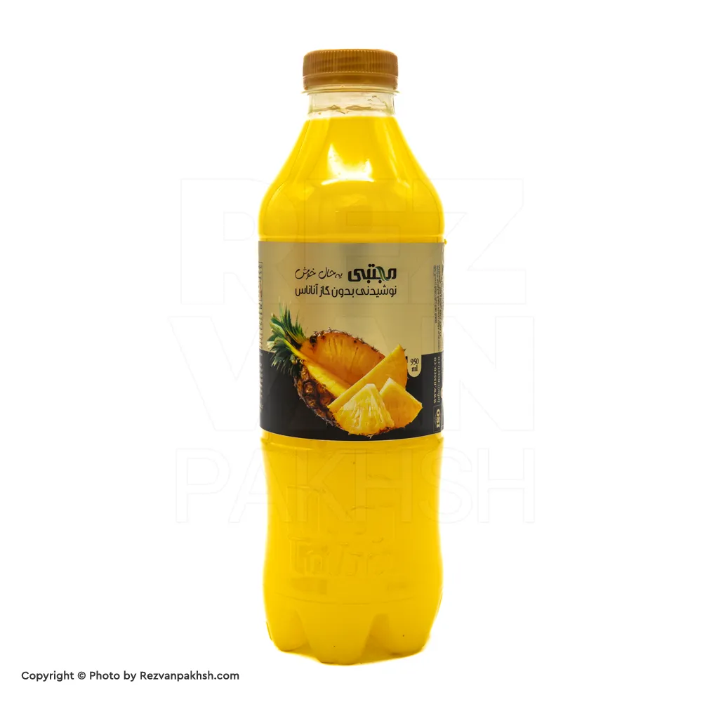 23150 آبمیوه مجتبی پت1ل آناناس (180ف)12ع** - تصویر 1
