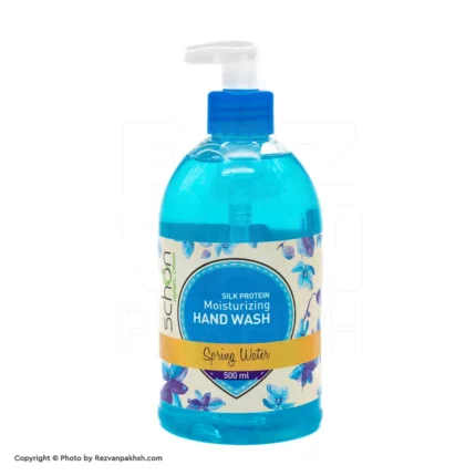 مایع دست500گ شون شفاف آبی(اسپرینگ واتر) (109ف)12ع