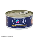 تن ماهی تاپسی کلیددار180گ(169ف)24ع