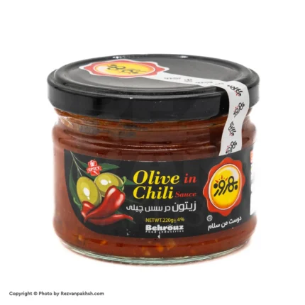 ترشی زیتون در سس چیلی بهروز220گ (95ف)12ع**