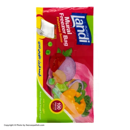 کیسه فریزر لندی آسان مصرف200برگ (399ف)20ع(اکتیو)!**