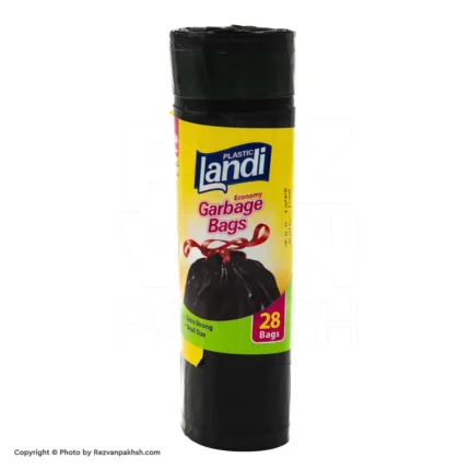 کیسه زباله لندی بنددار28تاکوچک(45*50)(اکتیو) (199ف)24ع!**