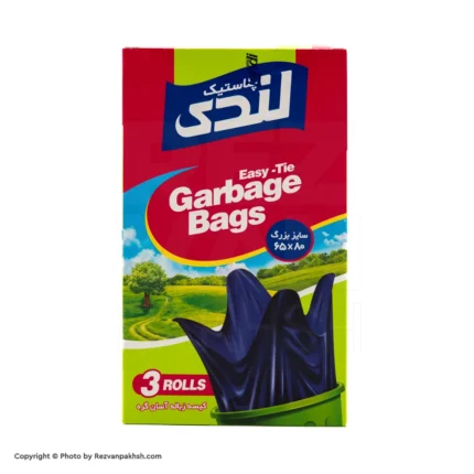 کیسه زباله لندی آسان گره30تابزرگ(80*65)(اکتیو) (195ف)20ع(قدیم)**