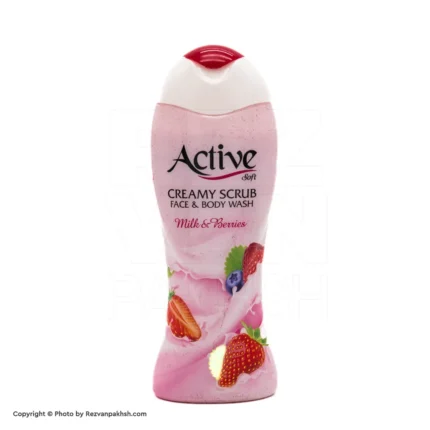 شامپوبدن اکتیو کرمی اسکراب جور 400گ(114ف)16ع**