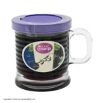مرباموسوی انگور(طرح لیوان دسته دار)245گ(165ف)12ع