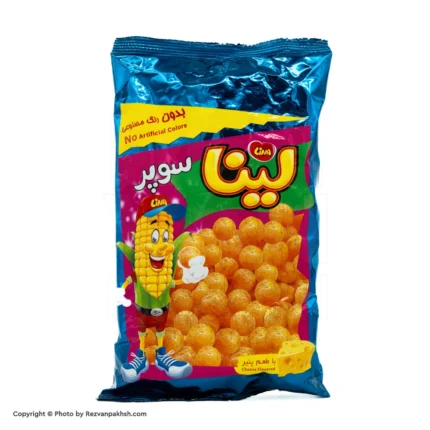 پفک لینا توپی پنیری(120ف)24ع**
