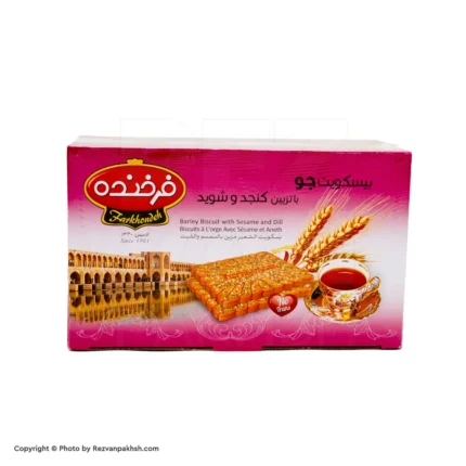 بیسکویت فرخنده1000گ جو6ع(449ف)***