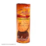 بیسکویت سلامت کرمدار لوله ای شکلات تلخ دورنگ400گ15ع(275ف)