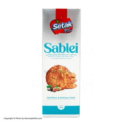 بیسکویت ستاک(جعبه) چندغله مغزدار-ساده 280گ12ع(296ف)**