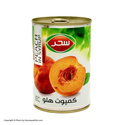 کمپوت هلو سحرقوطی(98ف)12ع