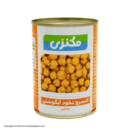 کنسرونخودطلایی مکنزی380گ (145ف)12ع**