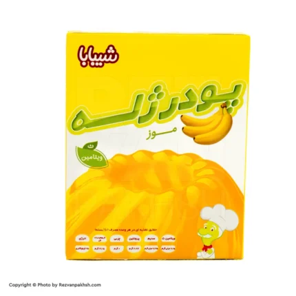 پودرژله شیبابا موز(85ف)12ع**