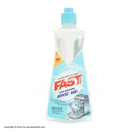 مایع براق کننده ماشین ظرفشویی فست دراپ400میل (122ف)12ع