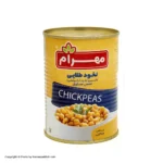 کنسرونخودطلایی مهرام400گ (127ف)12ع