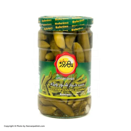خیارشوربهروز ویژه660گ (300ف)12ع***