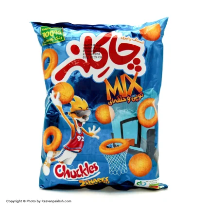 پفک چاکلز حلقه ای_توپی(میکس)(65ف)30ع