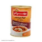 کنسرولوبیاقارچ مهرام400گ (150ف)12ع