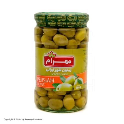 زیتون مهرام شور 680گ(220ف)12ع