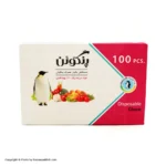 دستکش یکبار مصرف پنگوئن جعبه(165ف)60ع