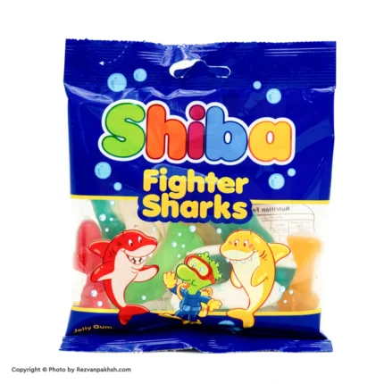 پاستیل شیبا100گ کوسه (55ف)36ع