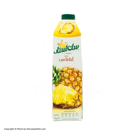 آبمیوه 1ل سان استار آناناس (300ف)12ع***!