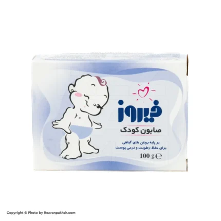 صابون بچه فیروز100گ ساده(6*12) (58ف)72ع
