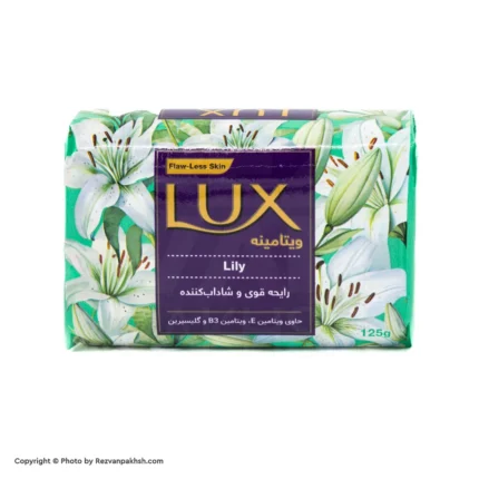 صابون لوکس گل سفید(سبز)125گ(بزرگ) (59ف)72ع