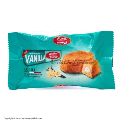 کیک ژیلداس روغنی وانیل مغزدار (12ف)24ع